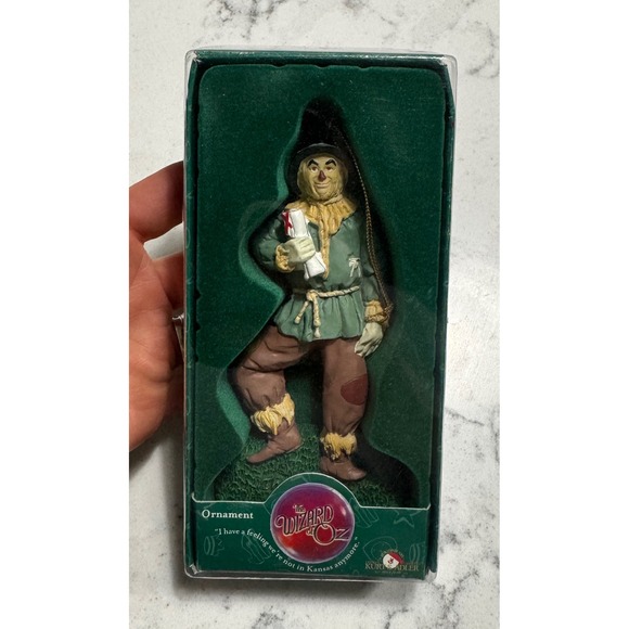 Kurt Adler Wizard of Oz Scarecrow Ornament Holiday Decoration New in Box Vintage - Picture 1 of 5